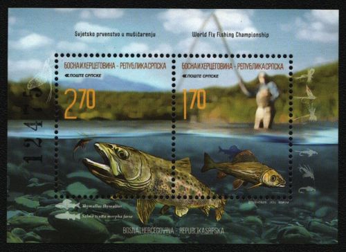 Serbische Republik 2015 - Mi-Nr. Block 31 ** - MNH - Fische / Fish