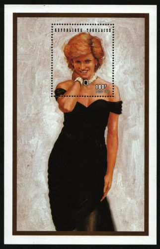 Togo 1997 - Mi-Nr. 2583 ** - MNH - als Block - Prinzessin Diana