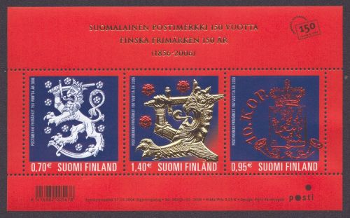 Finnland 2006 - Mi-Nr. Block 41 ** - MNH - 150 Jahre Finnische Briefmarken