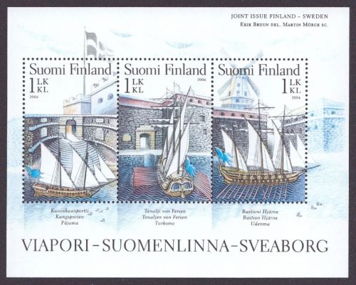 Finnland 2006 - Mi-Nr. 1798-1800 ** - MNH - Schiffe / Ships