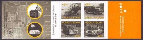 Finnland 2006 - Mi-Nr. 1775-1778 ** - MNH - Heft - Autos / Cars