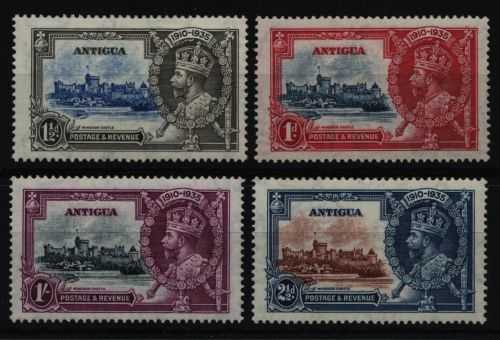 Antigua 1935 - Mi-Nr. 71-74 * - MH - Thronjubiläum