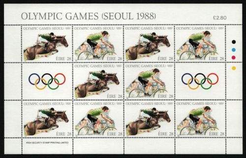 Irland 1988 - Mi-Nr. 645-646 ** - MNH - KLB - Olympia Seoul
