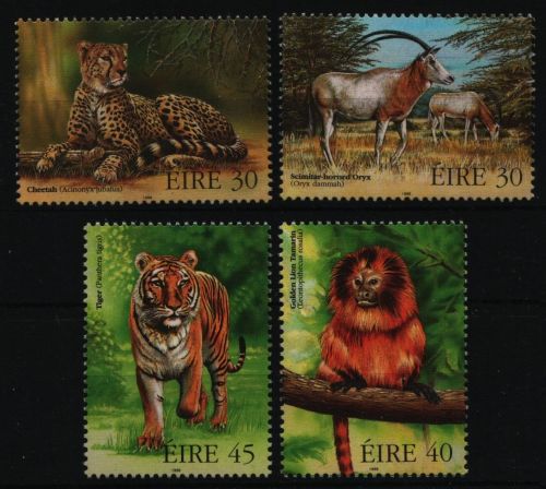 Irland 1998 - Mi-Nr. 1101-1104 ** - MNH - Wildtiere / Wild animals
