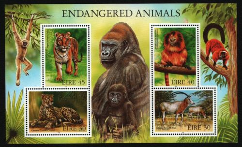 Irland 1998 - Mi-Nr. Block 29 I ** - MNH - Wildtiere / Wild animals