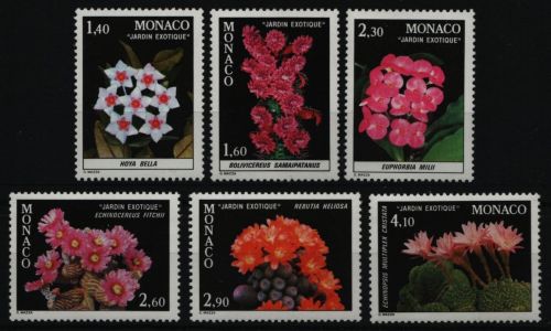Monaco 1981 - Mi-Nr. 1506-1511 ** - MNH - Blumen / Flowers