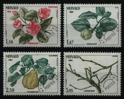 Monaco 1984 - Mi-Nr. 1642-1645 ** - MNH - Pflanzen / Plants