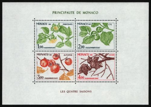 Monaco 1981 - Mi-Nr. Block 18 ** - MNH - Pflanzen / Plants