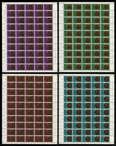 Luxemburg 1974 - Mi-Nr. 878-881 ** - MNH - Bogen