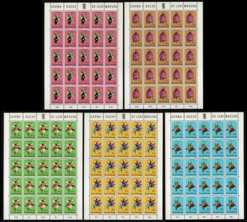 Luxemburg 1975 - Mi-Nr. 914-918 ** - MNH - Bogen
