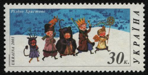 Ukraine 2001 - Mi-Nr. 471 ** - MNH - Weihnachten / X-mas