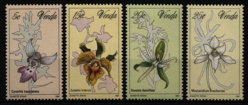 Venda 1981 - Mi-Nr. 46-49 ** - MNH - Orchideen / Orchids