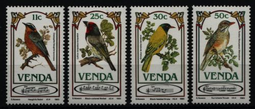 Venda 1985 - Mi-Nr. 103-106 ** - MNH - Vögel / Birds