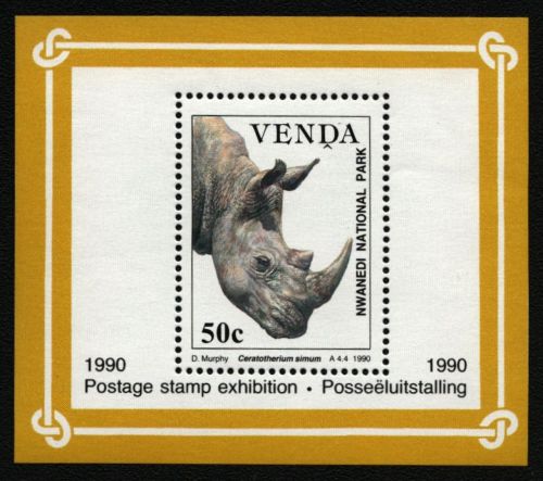 Venda 1990 - Mi-Nr. Block 6 ** - MNH - Wildtiere / Wild animals