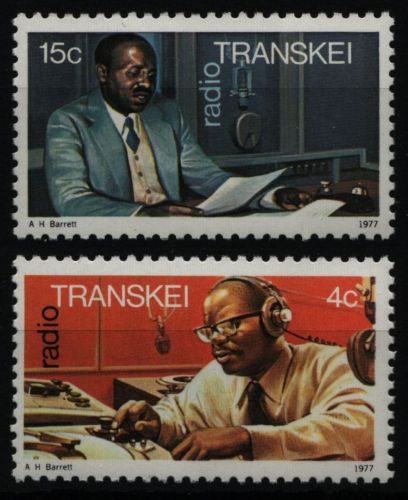 Transkei 1977 - Mi-Nr. 28-29 ** - MNH - Rundfunk
