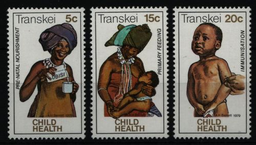 Transkei 1979 - Mi-Nr. 62-64 ** - MNH - Kinderhilfe