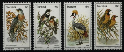 Transkei 1980 - Mi-Nr. 75-78 ** - MNH - Vögel / Birds