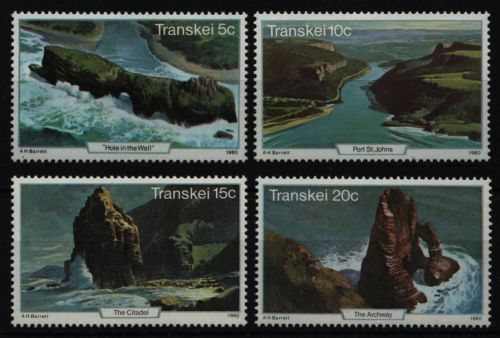 Transkei 1980 - Mi-Nr. 79-82 ** - MNH - Landschaften / Landscapes