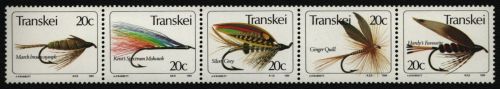 Transkei 1984 - Mi-Nr. 132-136 ** - MNH - Künstliche Fliegen