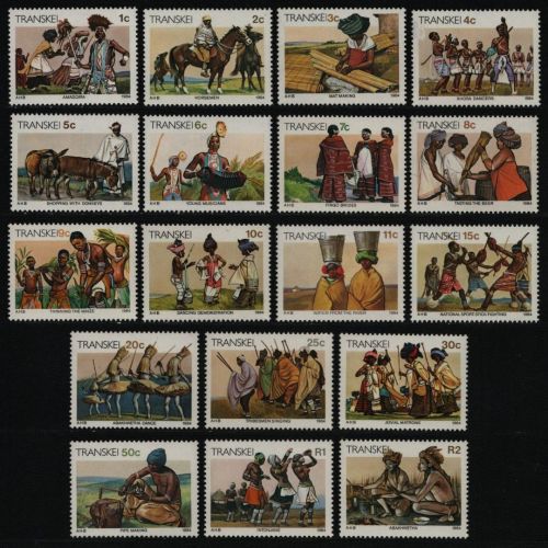 Transkei 1984 - Mi-Nr. 137-154 ** - MNH - Freimarken