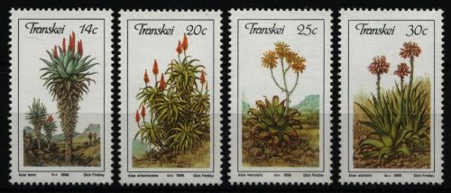 Transkei 1986 - Mi-Nr. 185-188 ** - MNH - Aloen