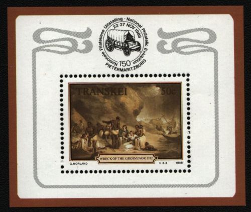 Transkei 1988 - Mi-Nr. Block 5 ** - MNH - Untergang der Grosvenor