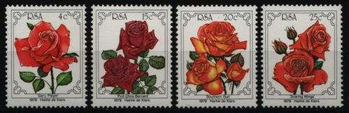 Südafrika 1976 - Mi-Nr. 562-565 ** - MNH - Rosen / Roses