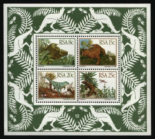 Südafrika 1982 - Mi-Nr. Block 14 ** - MNH - Prähistorische Tiere