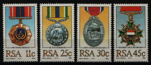 Südafrika 1984 - Mi-Nr. 661-664 ** - MNH - Orden