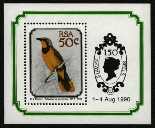 Südafrika 1990 - Mi-Nr. Block 25 ** - MNH - Vögel / Birds
