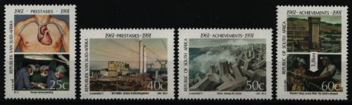 Südafrika 1991 - Mi-Nr. 818-821 ** - MNH - Wissenschaftliche Erfolge