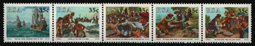 Südafrika 1992 - Mi-Nr. 834-838 ** - MNH - Schiffe / Ships