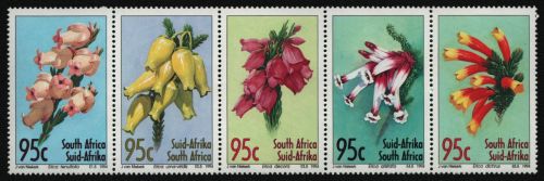 Südafrika 1994 - Mi-Nr. 944-948 ** - MNH - Blumen / Flowers