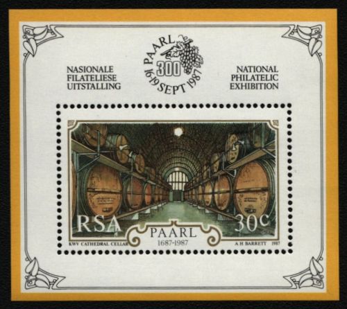 Südafrika 1987 - Mi-Nr. Block 19 ** - MNH - 300 Jahre Paarl