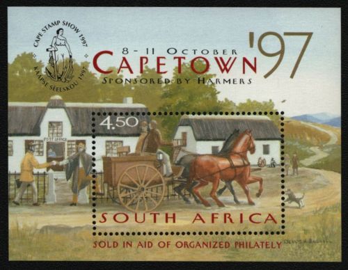 Südafrika 1997 - Mi-Nr. Block 64 ** - MNH - Pferde / Horses