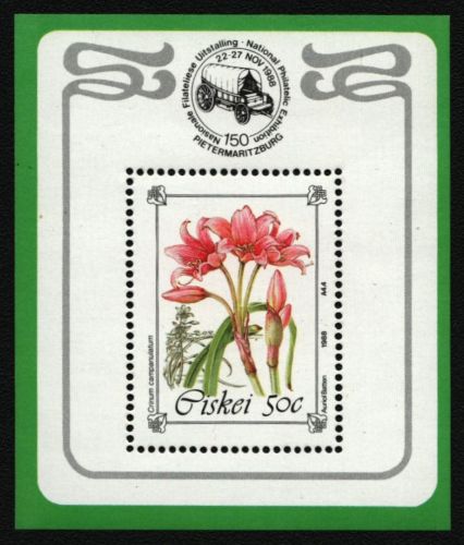Ciskei 1988 - Mi-Nr. Block 3 ** - MNH - Blumen / Flowers