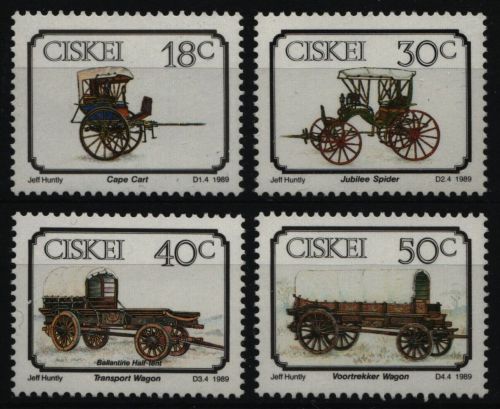 Ciskei 1989 - Mi-Nr. 162-165 ** - MNH - Transport