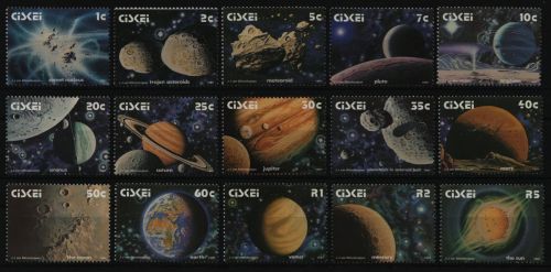 Ciskei 1991 - Mi-Nr. 192-206 ** - MNH - Sonnensystem