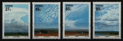 Ciskei 1992 - Mi-Nr. 211-214 ** - MNH - Wolkenformationen
