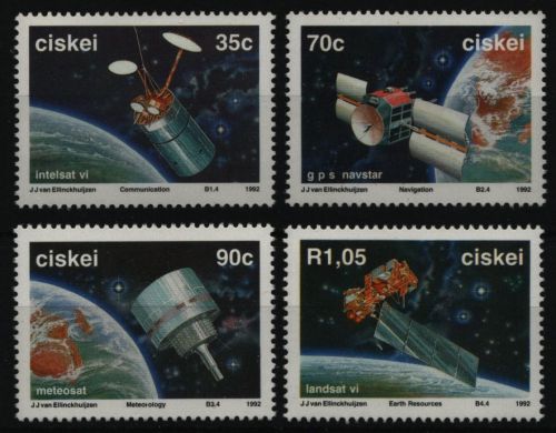 Ciskei 1992 - Mi-Nr. 215-218 ** - MNH - Raumfahrt / Space