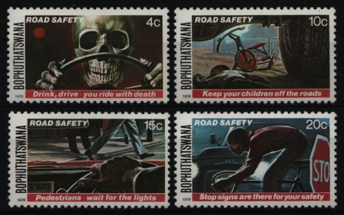 Bophuthatswana 1978 - Mi-Nr. 25-28 ** - MNH - Straßenverkehr