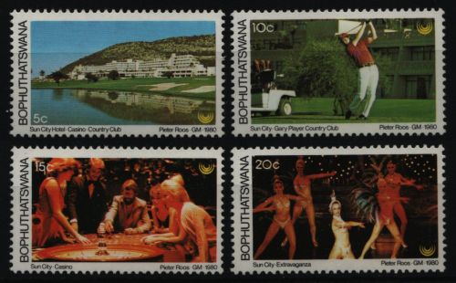 Bophuthatswana 1980 - Mi-Nr. 64-67 ** - MNH - Tourismus