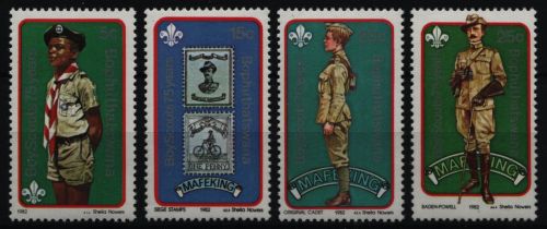 Bophuthatswana 1982 - Mi-Nr. 84-87 ** - MNH - Pfadfinder / Scouts