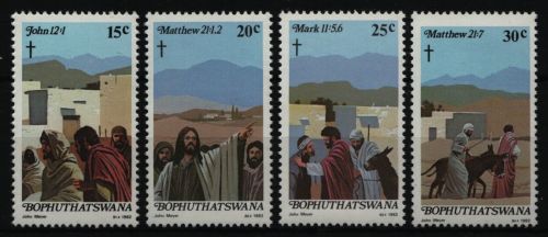Bophuthatswana 1982 - Mi-Nr. 88-91 ** - MNH - Biblische Geschichten