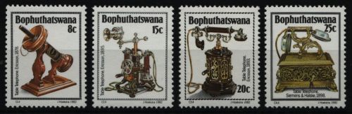 Bophuthatswana 1982 - Mi-Nr. 92-95 ** - MNH - Telefon
