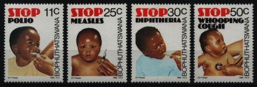 Bophuthatswana 1985 - Mi-Nr. 133-136 ** - MNH - Gesundheitsvorsorge