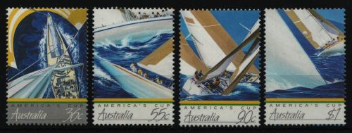 Australien 1987 - Mi-Nr. 1015-1018 ** - MNH - Segelboote / Sailing boats