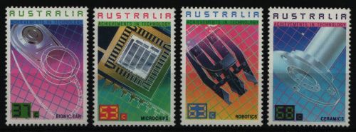 Australien 1987 - Mi-Nr. 1051-1054 ** - MNH - Technische Errungenschaften