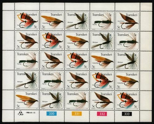 Transkei 1980 - Mi-Nr. 65-69 ** - MNH - KLB - Künstliche Fliegen