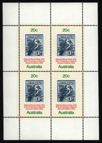 Australien 1978 - Mi-Nr. Block 4 ** - MNH - Vögel / Birds